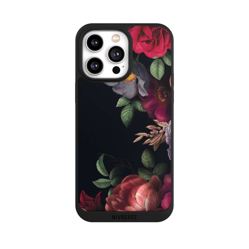 iPhone 14 Pro Max NIVOpure Flowers On Black