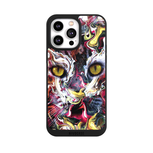 Apple iPhone 14 Pro Max NIVOpure Cat Abstract
