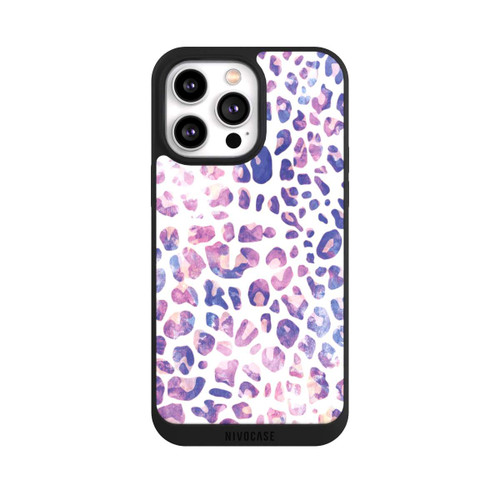 Apple iPhone 14 Pro Max NIVOpure Pink purple leopard
