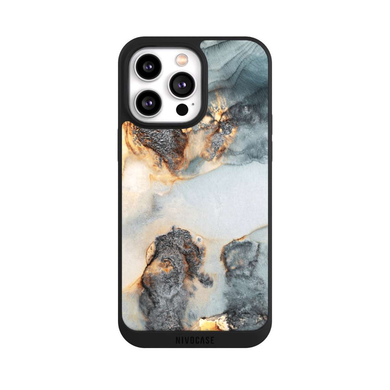 iPhone 14 Pro Max NIVOpure Flutwellen Golddruck