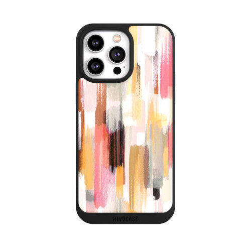 Apple iPhone 14 Pro Max NIVOpure Abstrakte Pinselstriche Herbsttöne