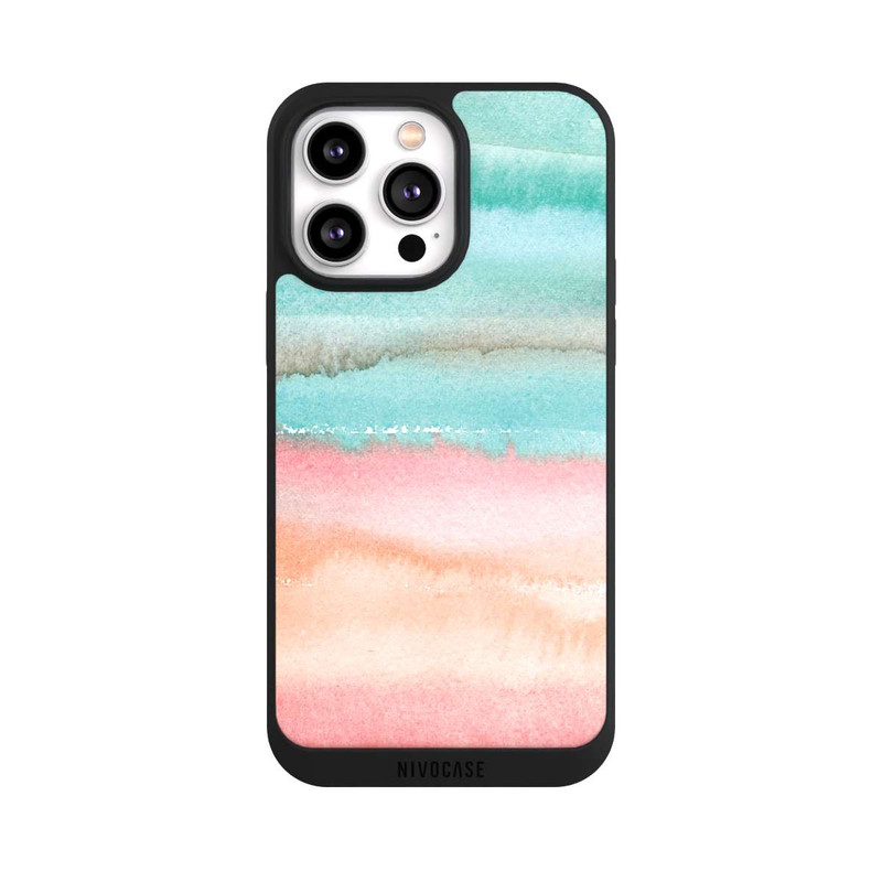 iPhone 14 Pro Max NIVOpure sommerlicher Farbverlauf Aquarell