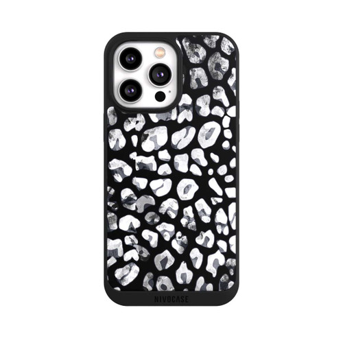 Apple iPhone 14 Pro Max NIVOpure Monochrome leopard spots