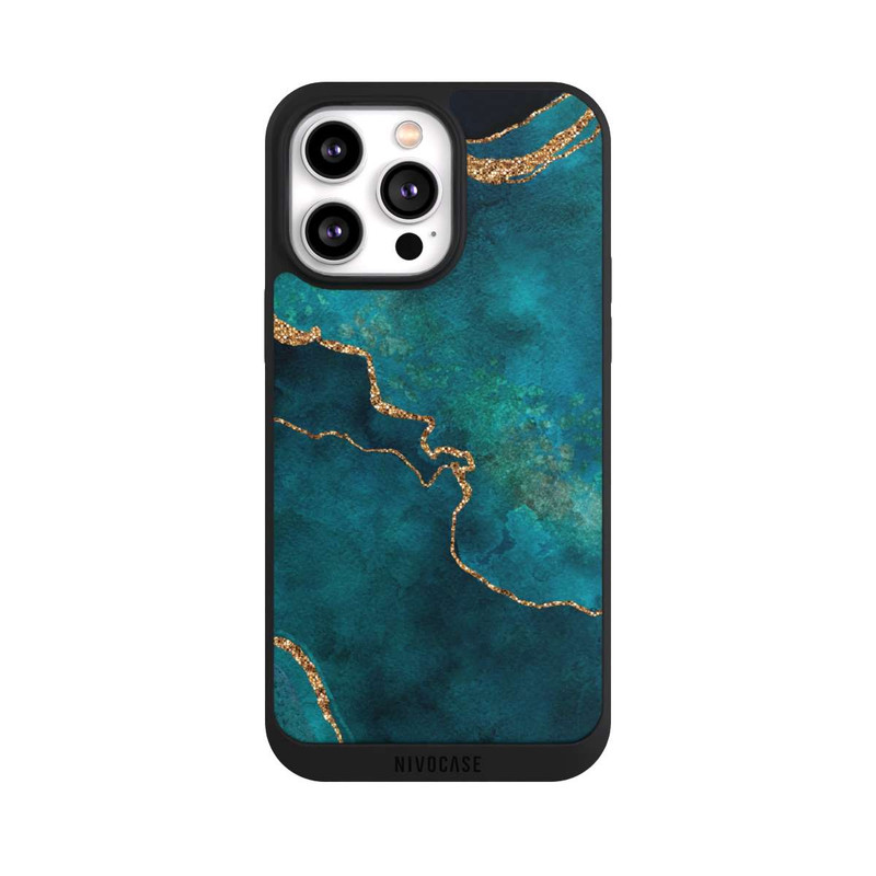 iPhone 14 Pro Max NIVOpure Gemstone Glamour teal