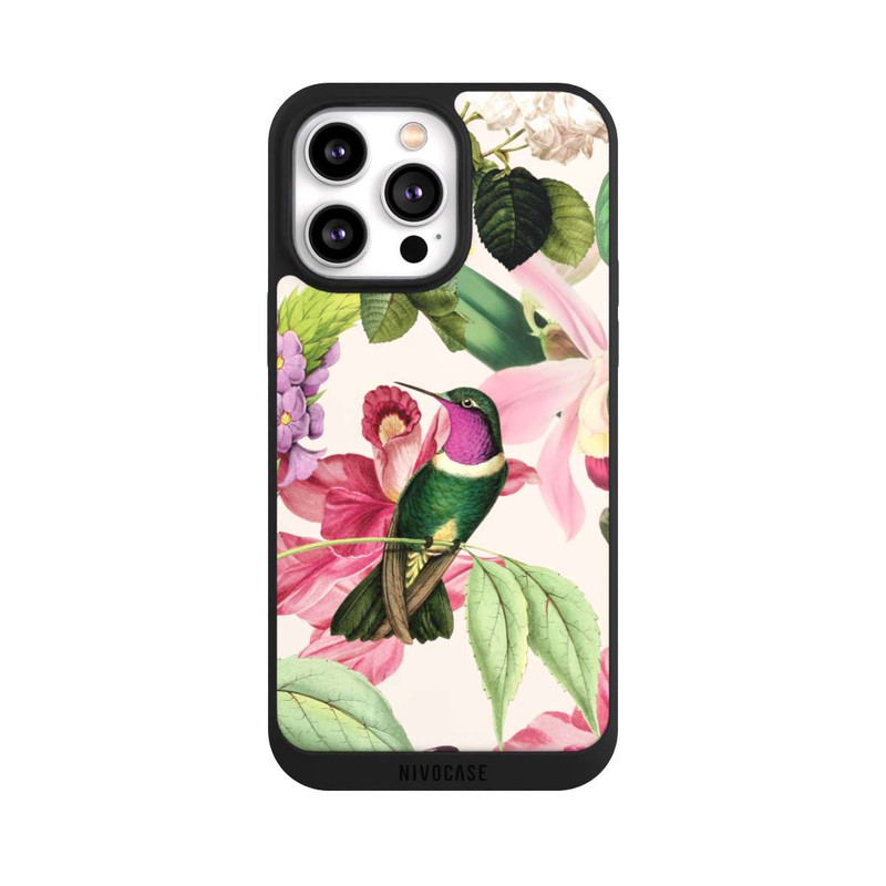 iPhone 14 Pro Max NIVOpure Colibris et roses