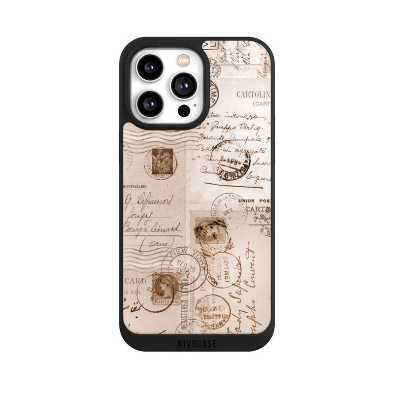 iPhone 14 Pro Max NIVOpure Vintage Briefmarken
