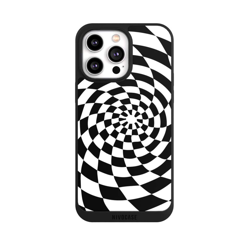 iPhone 14 Pro Max NIVOpure Schwarz-Weiß Illusion