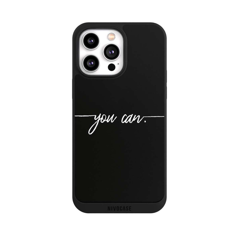 iPhone 14 Pro Max NIVOpure You Can Schwarz