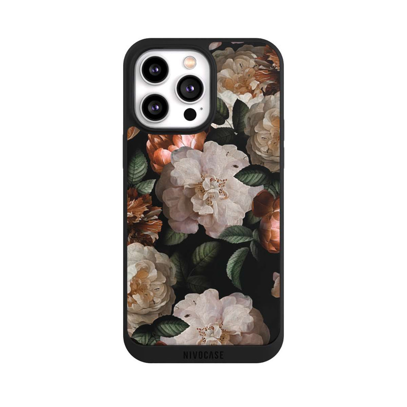iPhone 14 Pro Max NIVOpure Roses de cuivre Fond d'écran