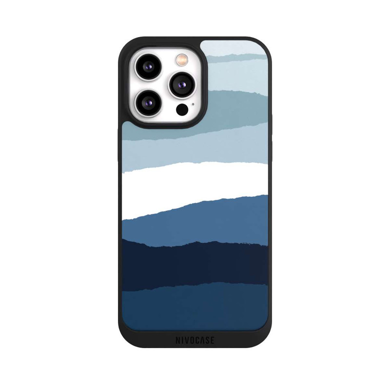 iPhone 14 Pro Max NIVOpure Blue Abstract II