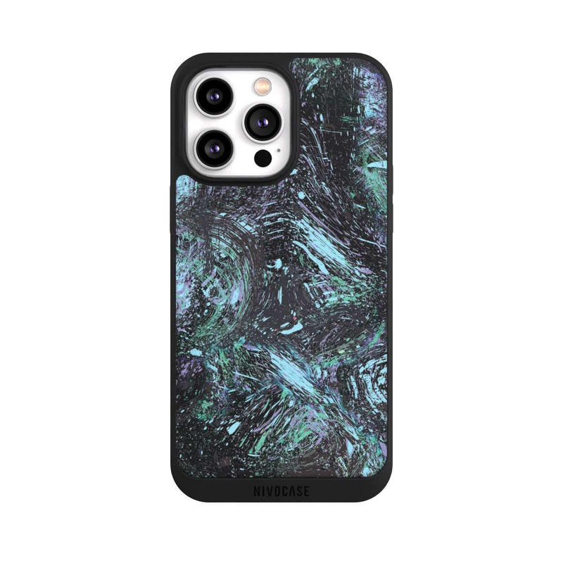 iPhone 14 Pro Max NIVOpure Résumé Dégoulinant De Poussière Pourpre