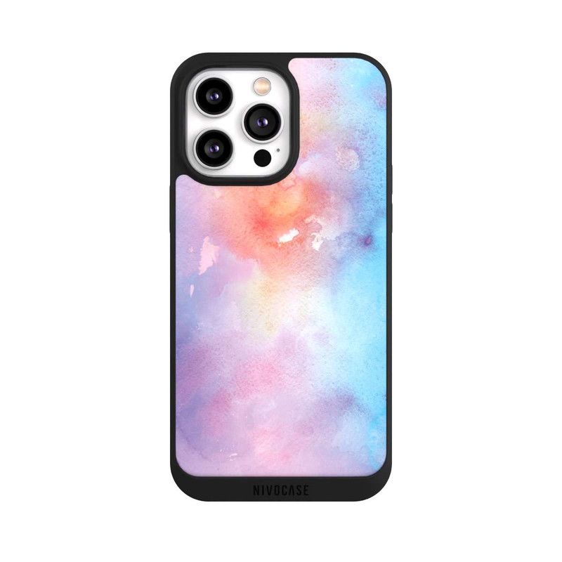 iPhone 14 Pro Max NIVOpure Watercolour Brush Light Colours