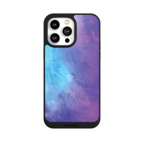 Apple iPhone 14 Pro Max NIVOpure Watercolour Blue Pink Fade