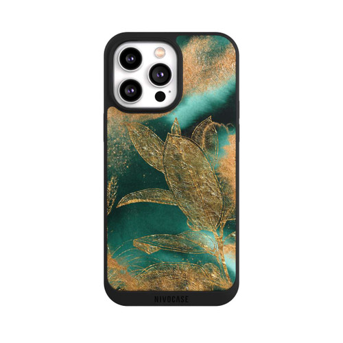 Apple iPhone 14 Pro Max NIVOpure Gold und Grün Natur