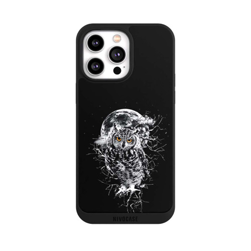 Apple iPhone 14 Pro Max NIVOpure Owl in black/white