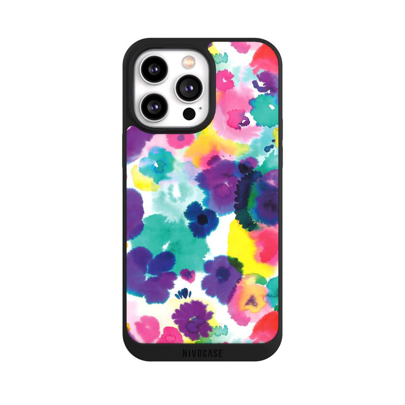 iPhone 14 Pro Max NIVOpure Abstract Watercolor Flowers