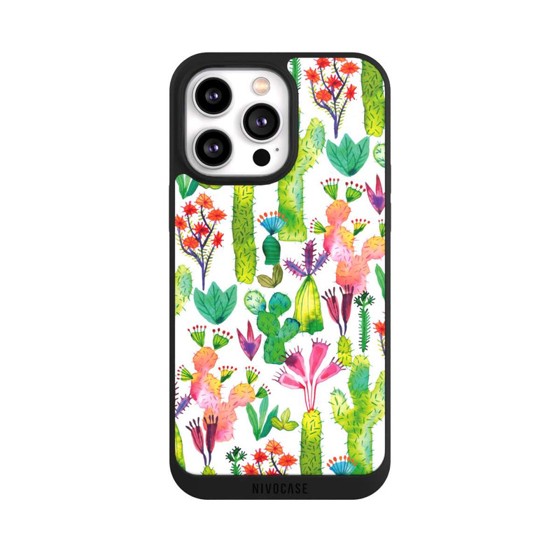 iPhone 14 Pro Max NIVOpure Jardin de plantes succulentes de cactus