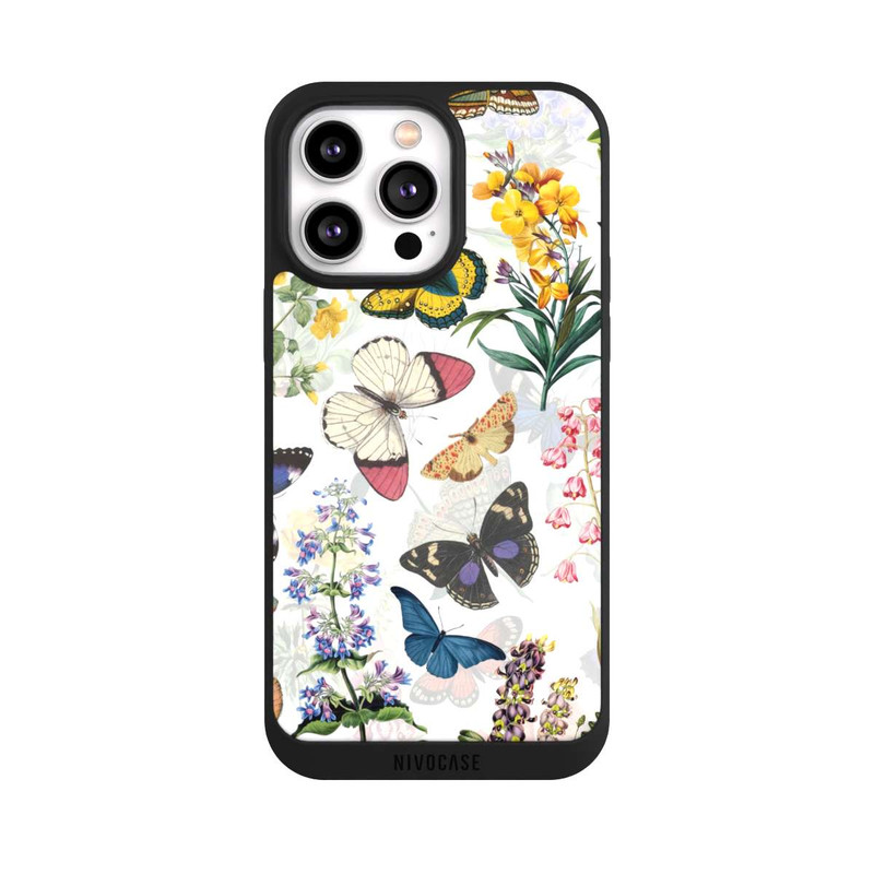 iPhone 14 Pro Max NIVOpure Field Flowers and Butterflies