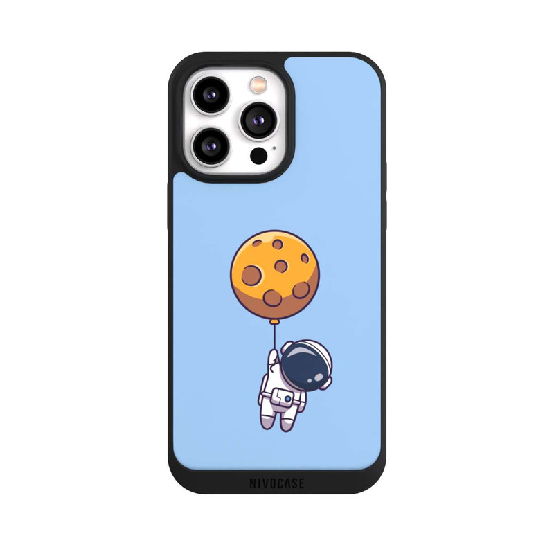 iPhone 14 Pro Max NIVOpure Astronaut Moon Balloon