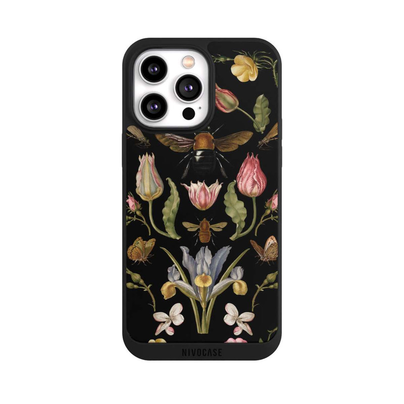 iPhone 14 Pro Max NIVOpure Wild Flower and Bee Black