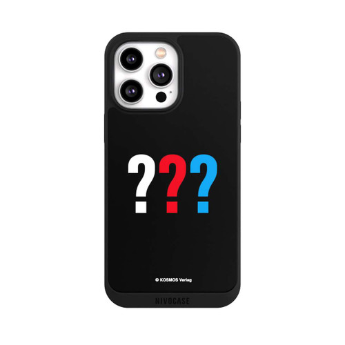 Apple iPhone 14 Pro Max NIVOpure Drei Fragezeichen Logo