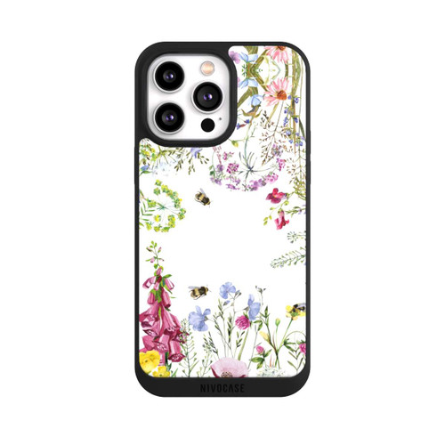 Apple iPhone 14 Pro Max NIVOpure Cadre de fleurs sauvages des prés d'été