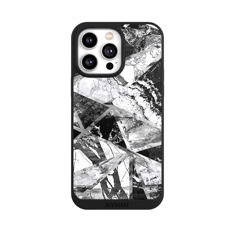 iPhone 14 Pro Max NIVOpure Monochrome Marble Tiles