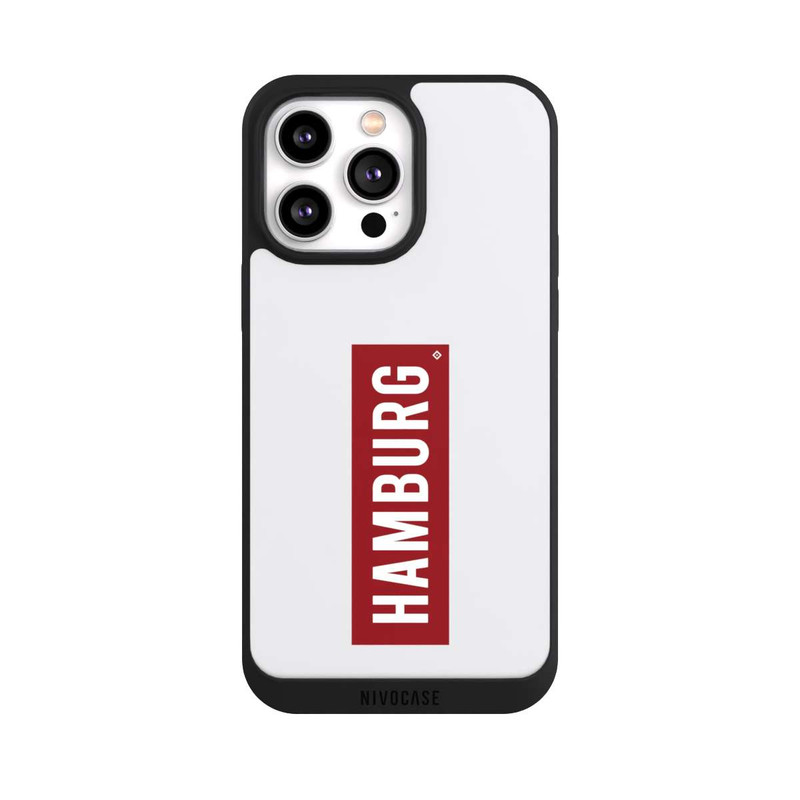 iPhone 14 Pro Max NIVOpure HSV Hambourg rouge et blanc