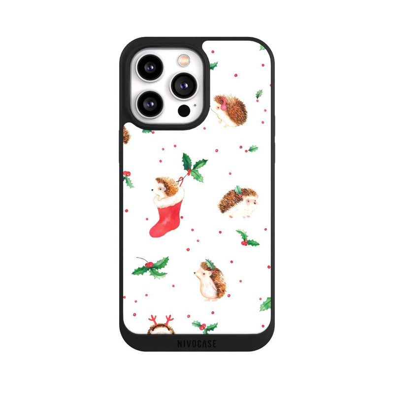 iPhone 14 Pro Max NIVOpure Christmas Cute Hedgehog