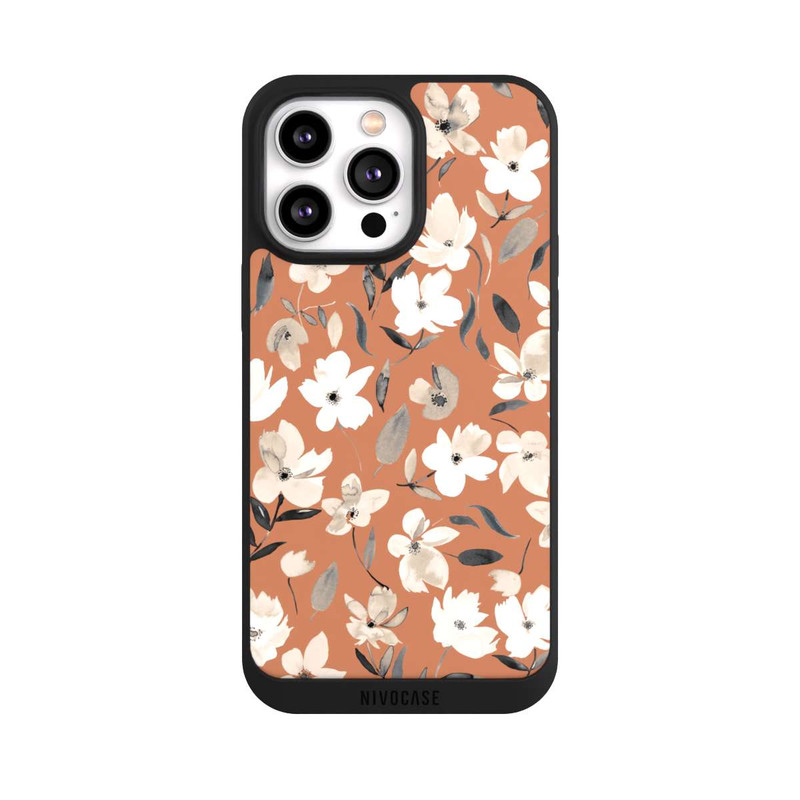 iPhone 14 Pro Max NIVOpure Frische Herbstblumen Kupfer