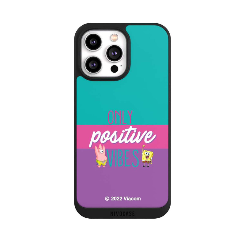 iPhone 14 Pro Max NIVOpure  Spongebob - Only Positive Vibes