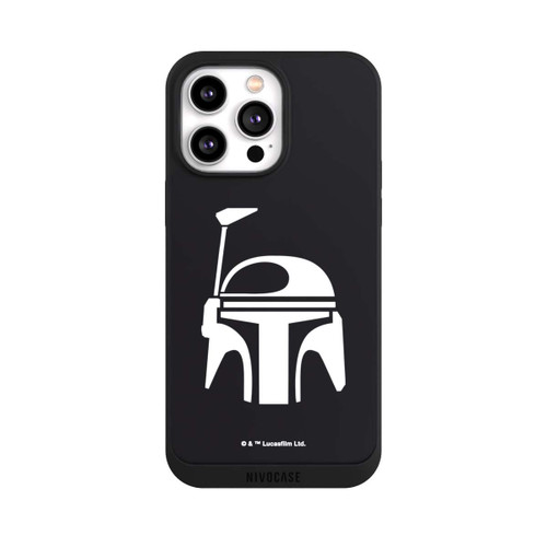 Apple iPhone 14 Pro Max NIVOpure Boba Fett Helmet Black