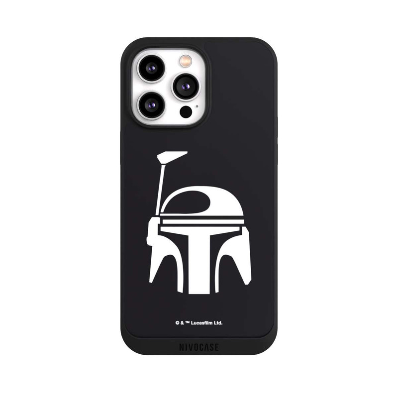 iPhone 14 Pro Max NIVOpure Boba Fett Helmet Black