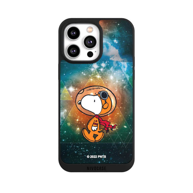 iPhone 14 Pro Max NIVOpure Snoopy Voyageur de l'espace Vert