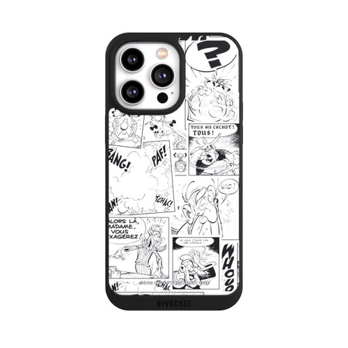Apple iPhone 14 Pro Max NIVOpure Asterix Comic Black and White