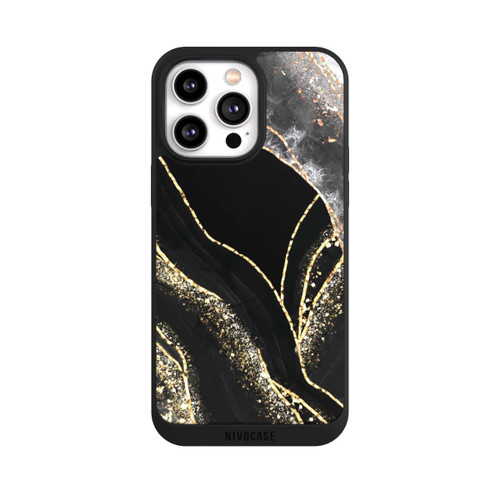Apple iPhone 14 Pro Max NIVOpure Dark Marble Gold