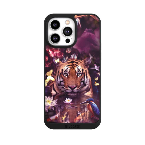 Apple iPhone 14 Pro Max NIVOpure Tiger Blumenrahmen