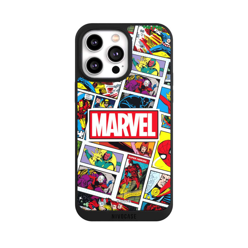 iPhone 14 Pro Max NIVOpure Marvel Comic Pattern