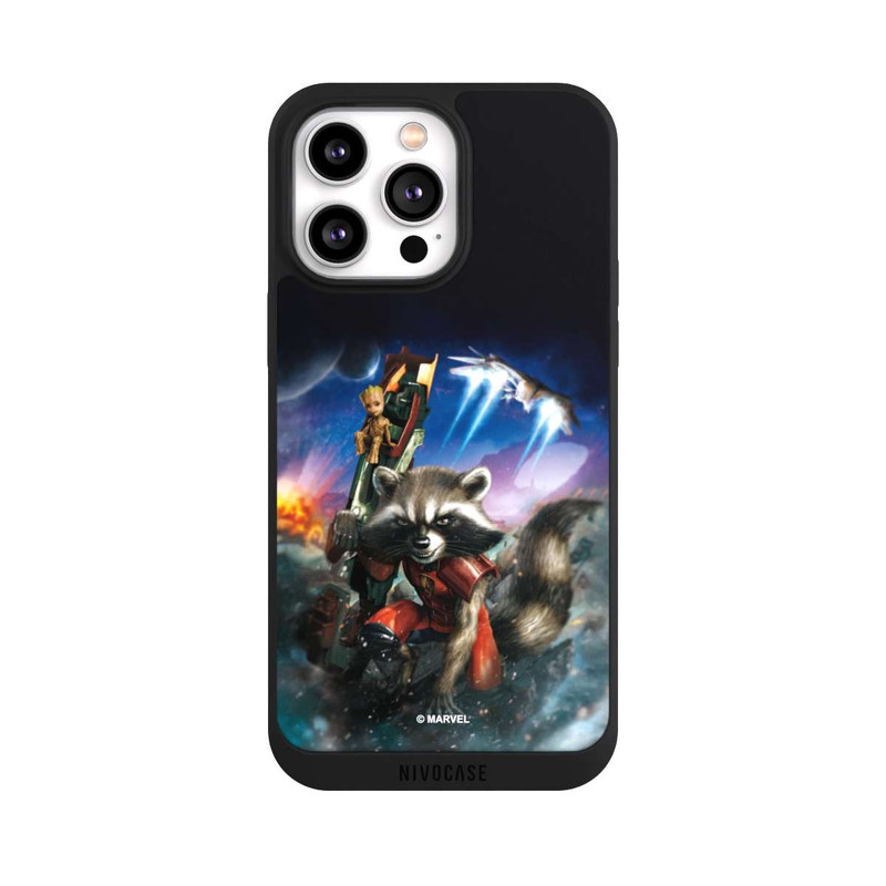 iPhone 14 Pro Max NIVOpure Rocket & Baby Groot Guardians Of The Galaxy