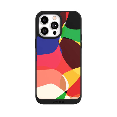 Apple iPhone 14 Pro Max NIVOpure Colorful Retro Shapes Background