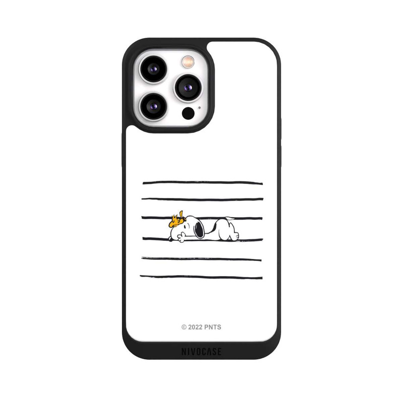 iPhone 14 Pro Max NIVOpure Snoopy & Woodstock Lignes