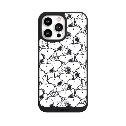 Apple iPhone 14 Pro Max NIVOpure Snoopy Pattern Black And White
