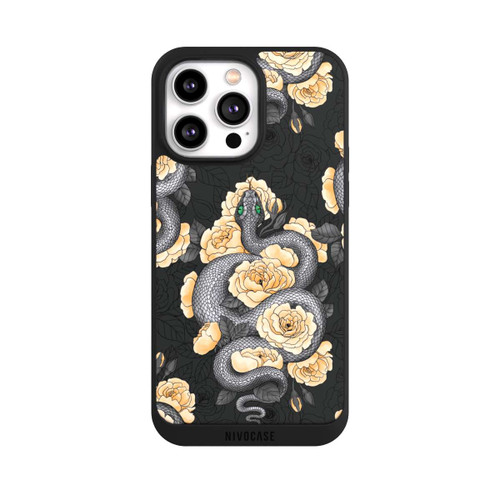 Apple iPhone 14 Pro Max NIVOpure Snake And Yellow Flower