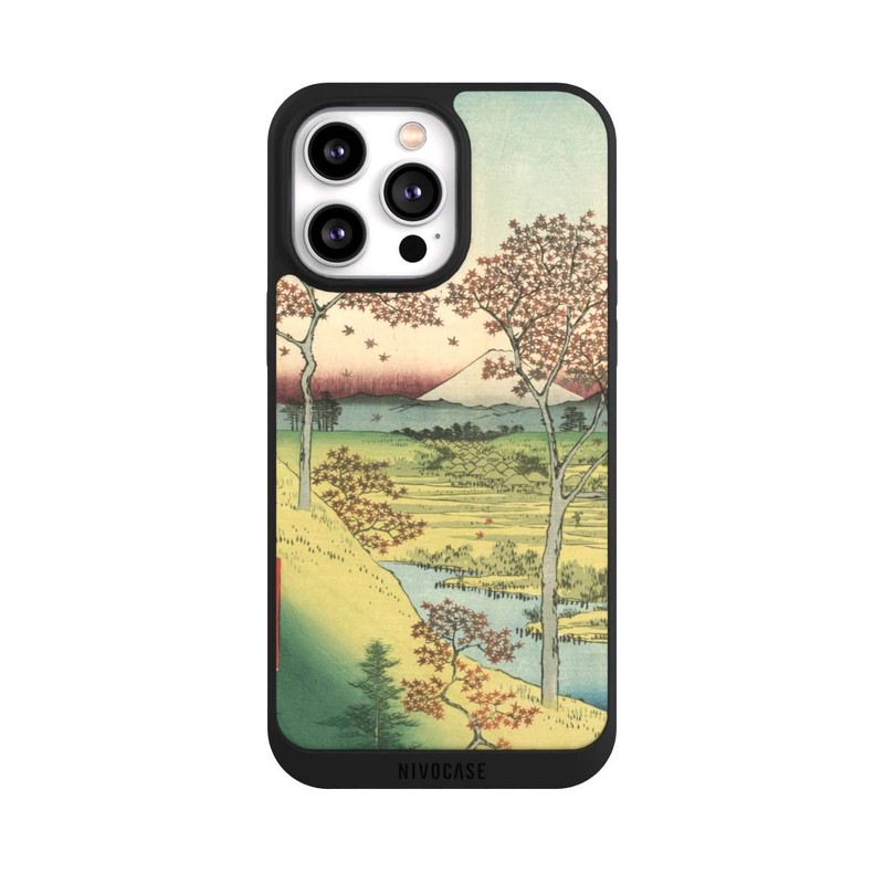 iPhone 14 Pro Max NIVOpure Twilight Hill at Meguro Utagawa Hiroshige
