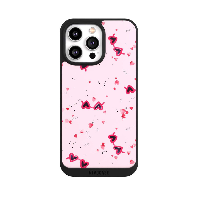 iPhone 14 Pro Max NIVOpure Lunettes de soleil Saint Valentin Coeurs