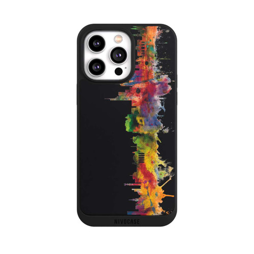 Apple iPhone 14 Pro Max NIVOpure Ligne d'horizon de Berlin Noir