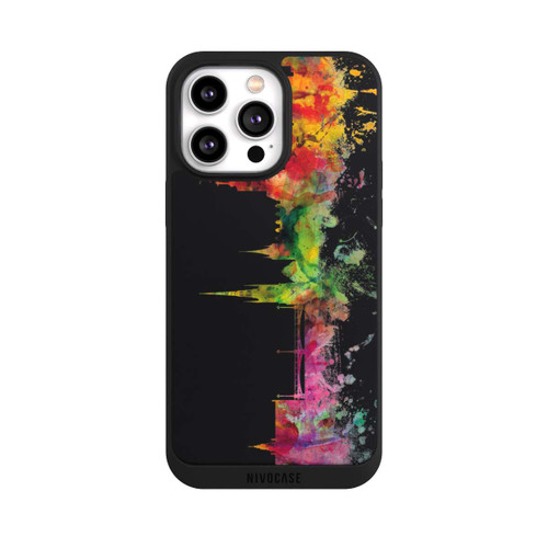 Apple iPhone 14 Pro Max NIVOpure Stockholm Suède Ligne d'horizon Noir