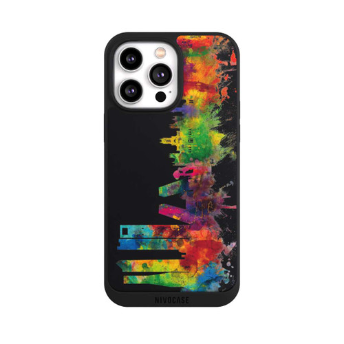 Apple iPhone 14 Pro Max NIVOpure Ligne d'horizon de Madrid Espagne Noir