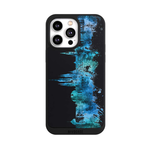 Apple iPhone 14 Pro Max NIVOpure Wiesbaden Allemagne Ligne d'horizon Noir