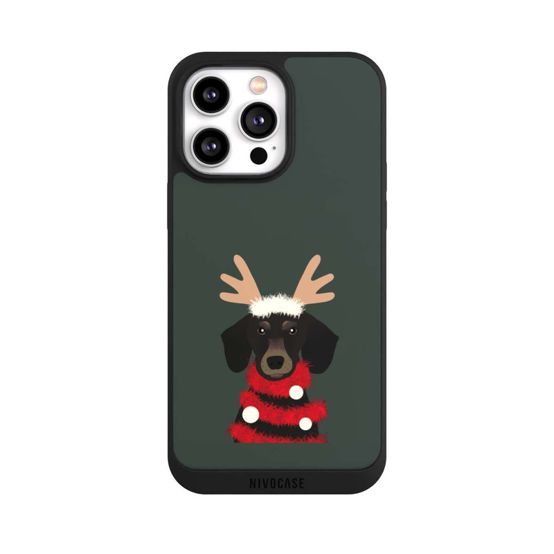 iPhone 14 Pro Max NIVOpure weihnachtlicher Dackel